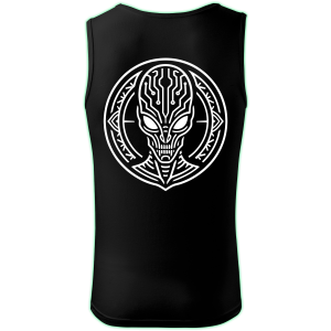 AI AGENT tank top men back print