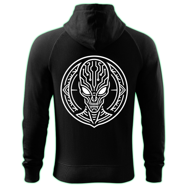 AI AGENT zipped hoodie