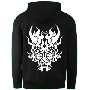 DEMON hoodie back print