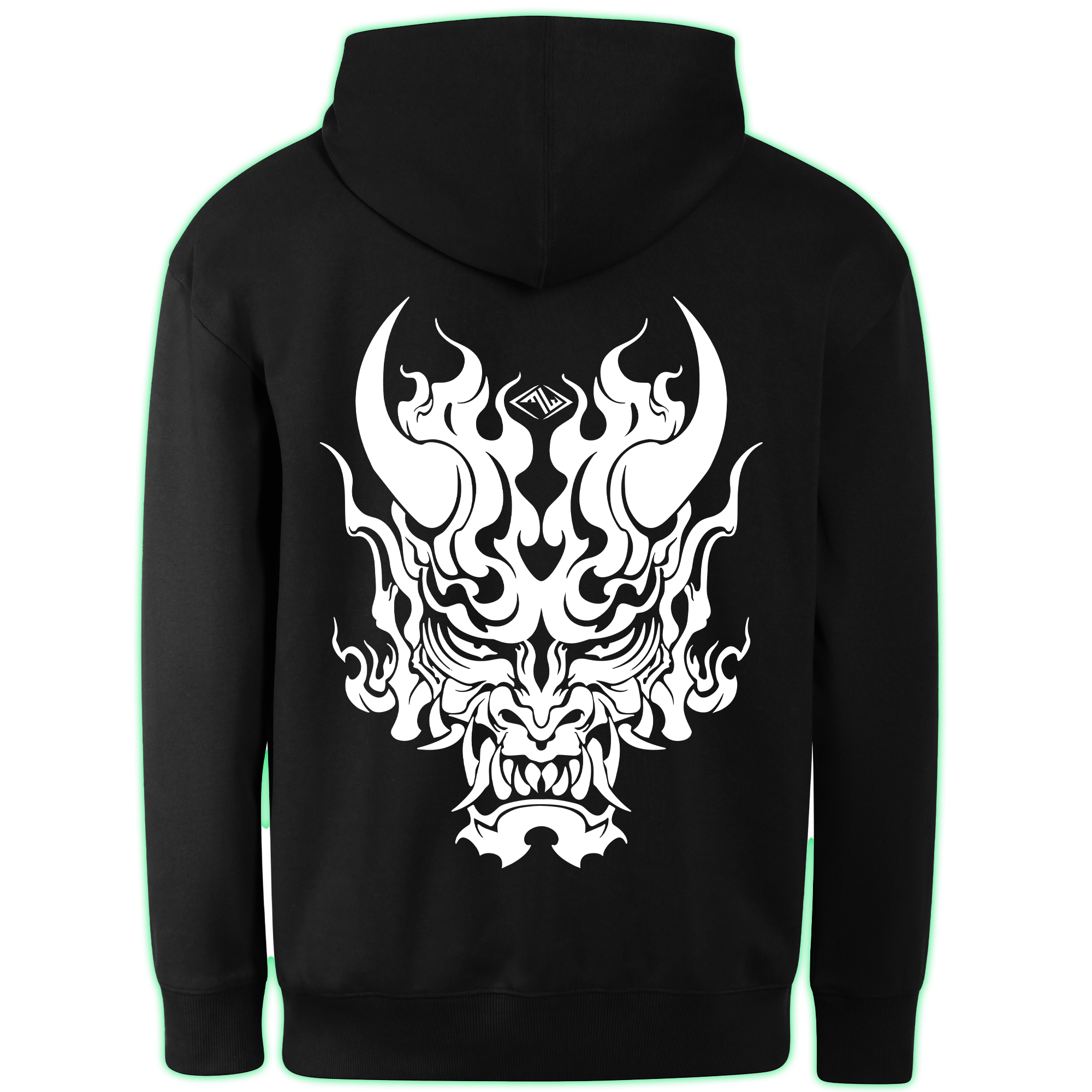 DEMON hoodie back print