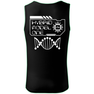 HYBRID MODEL ONE tank top men back print
