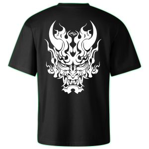 Demon oversized t-shirt backprint