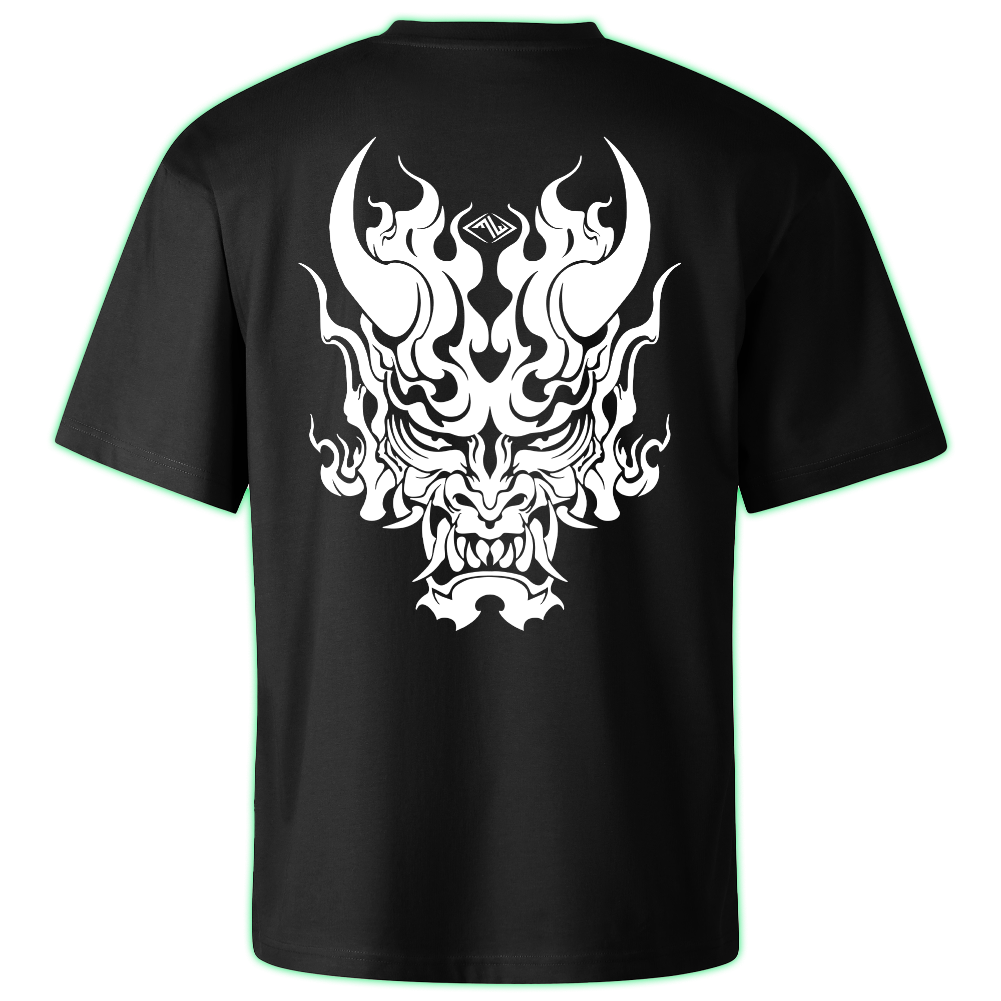 Demon oversized t-shirt backprint