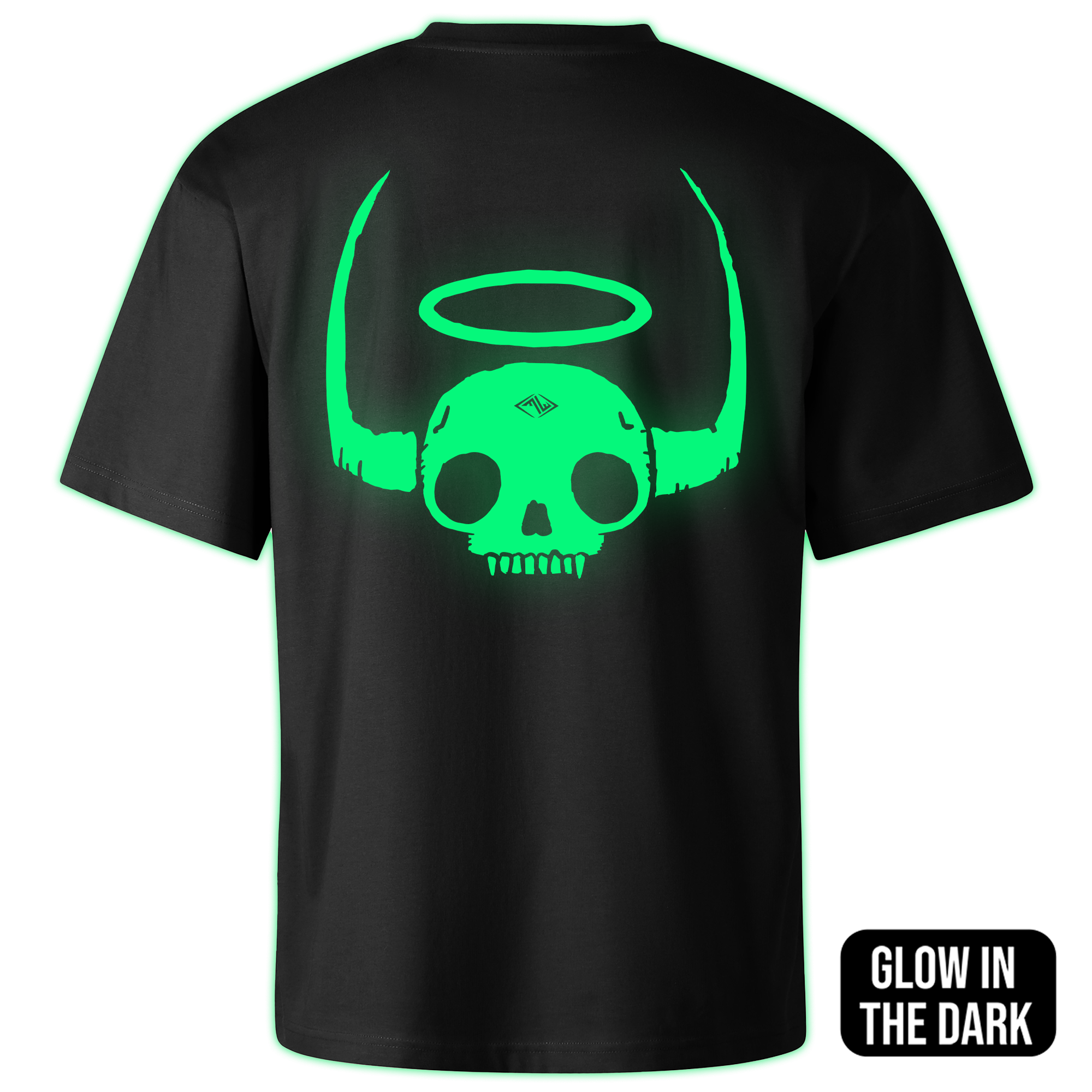 HOLY DEMON oversized t-shirt backprint - Image 2