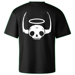 HOLY DEMON oversized t-shirt backprint