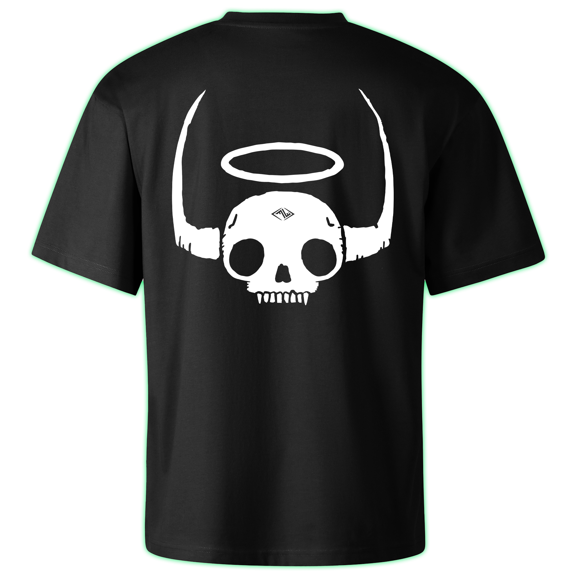 HOLY DEMON oversized t-shirt backprint