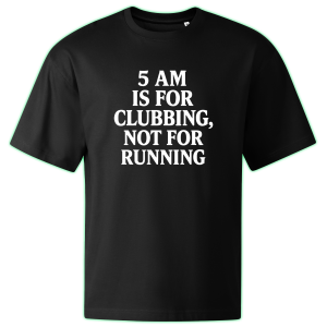 5 AM oversized t-shirt