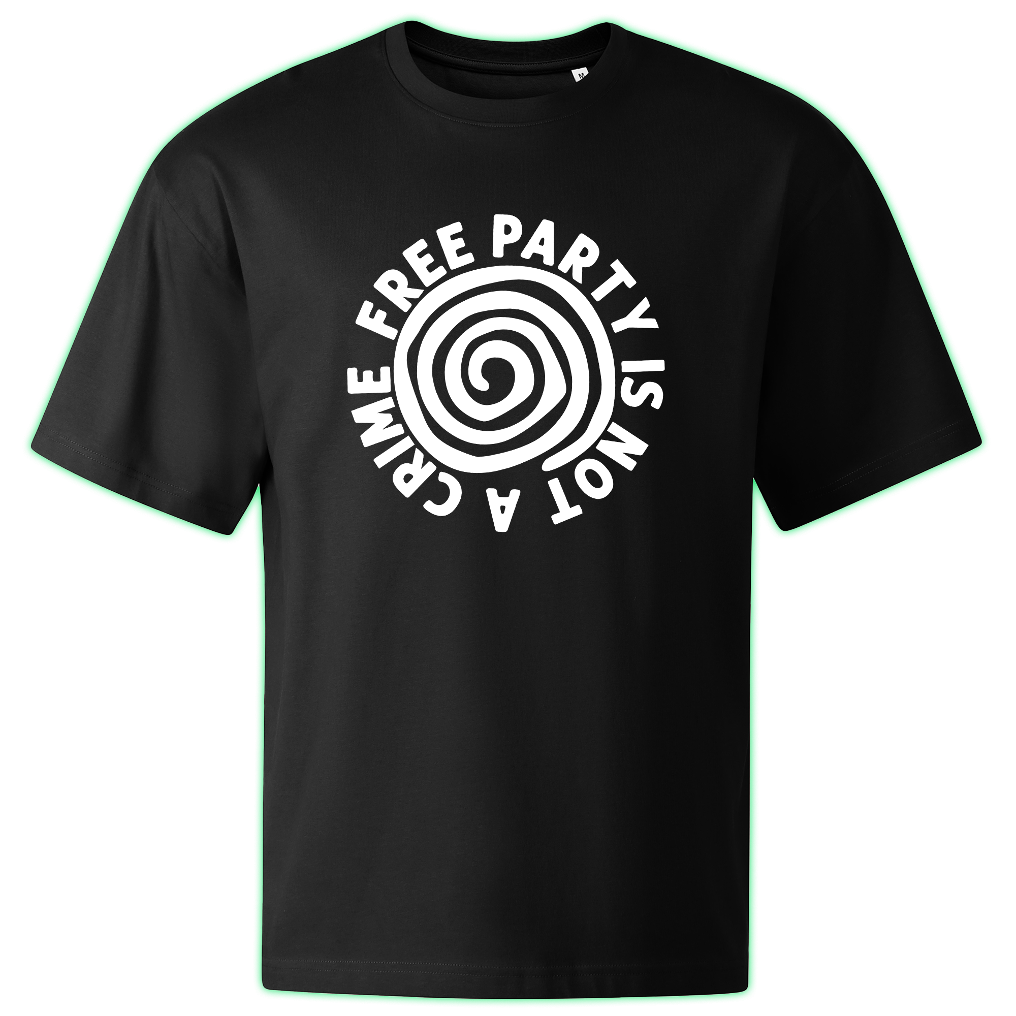 Free Party oversized t-shirt