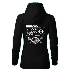 HYBRID MODEL ONE women's hoodie back print
