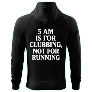 5 AM zipped hoodie