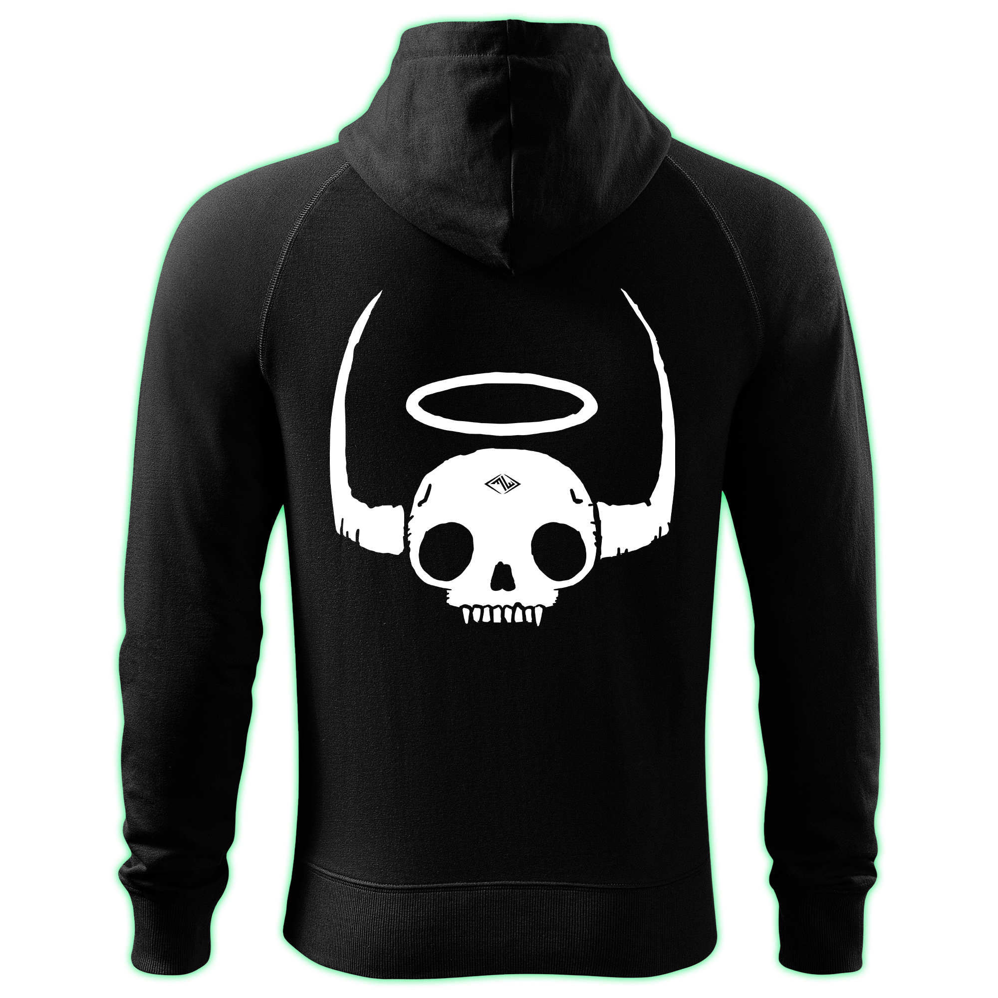 HOLY DEMON zipped hoodie