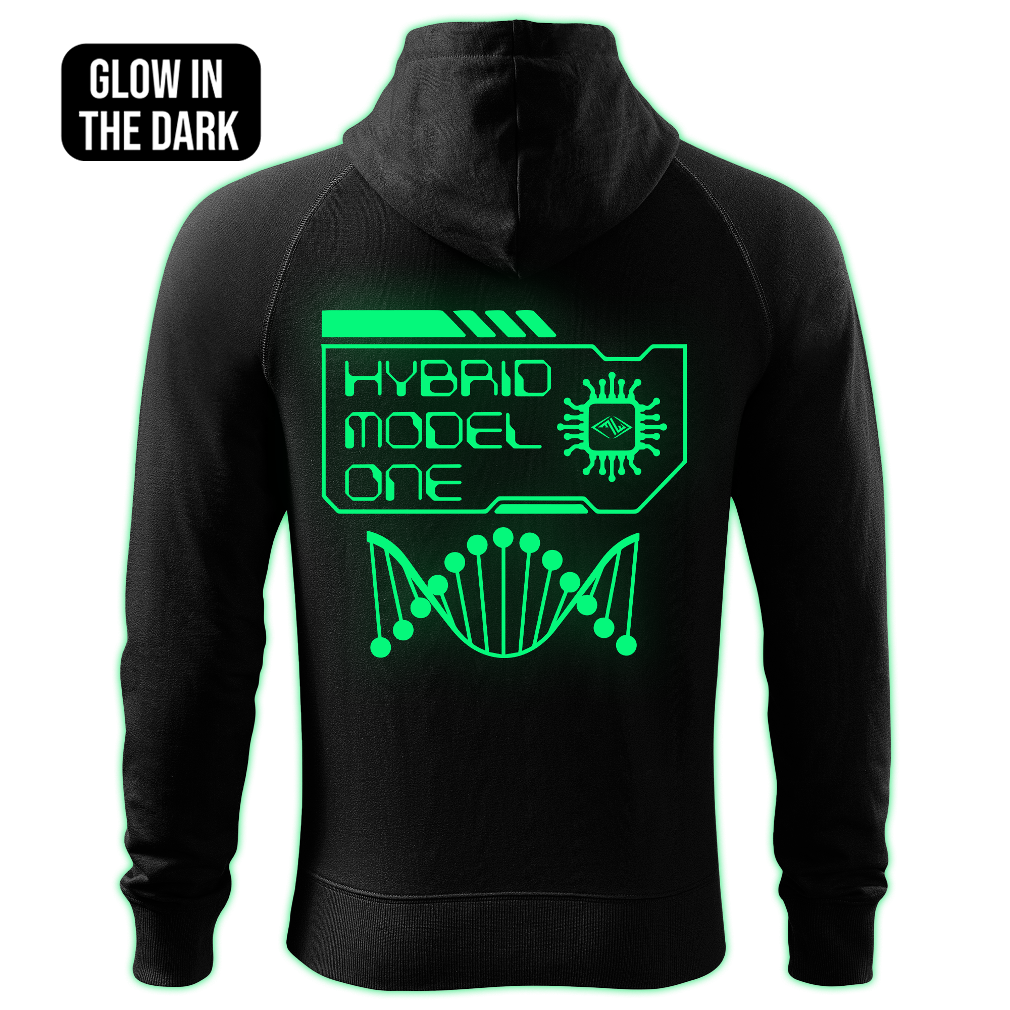 HYBRID MODEL ONE zipped hoodie - Image 2