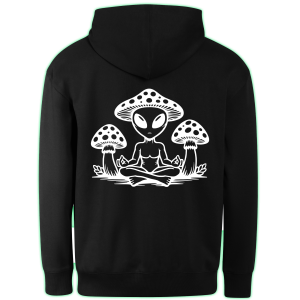 COSMIC SHAMAN hoodie back print