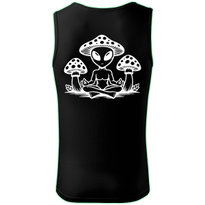 COSMIC SHAMAN tank top men back print