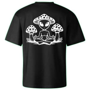 COSMIC SHAMAN oversized t-shirt backprint