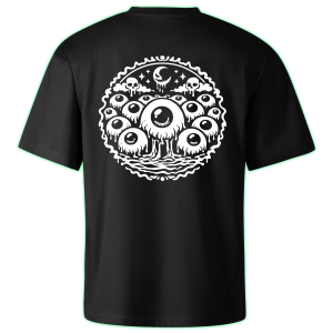 NIGHTWATCH oversized t-shirt backprint