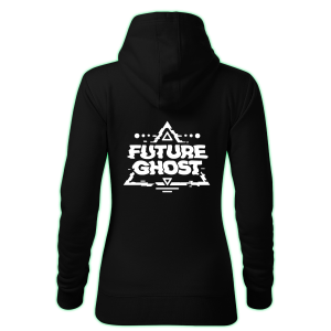FUTURE GHOST women's hoodie back print