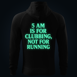 5 AM zipped hoodie