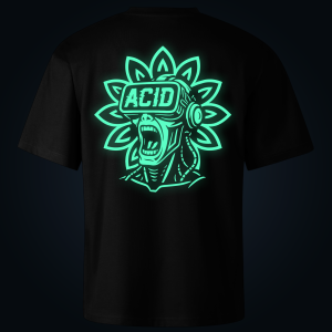 ACID VR oversized t-shirt backprint
