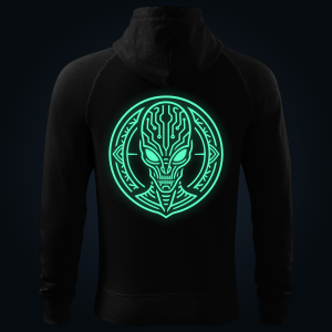 AI AGENT zipped hoodie