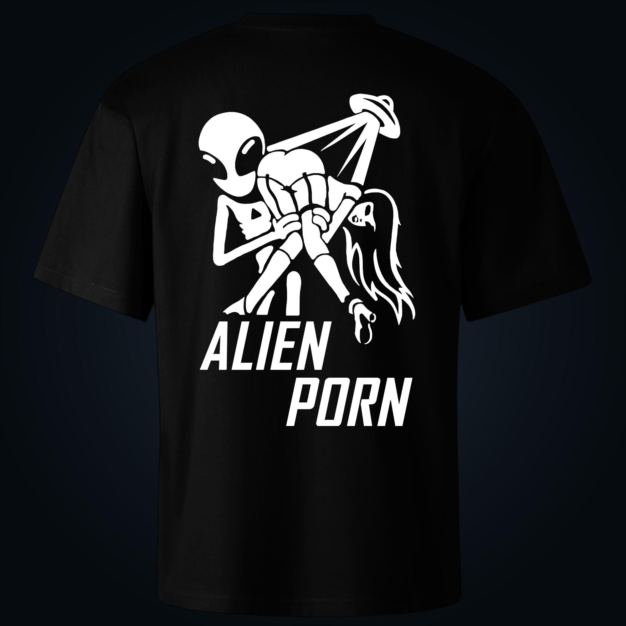 Alien Porn oversized t-shirt backprint - Image 2