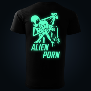 Alien Porn back print