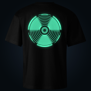 Atomic Core oversized t-shirt backprint