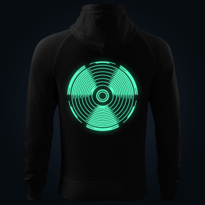 Atomic Core zipped hoodie