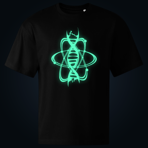 Atomic DNA oversized t-shirt