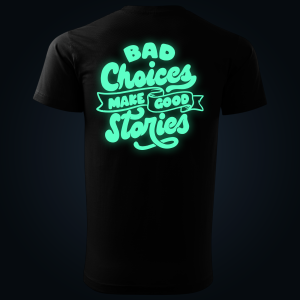 Bad Choices back print
