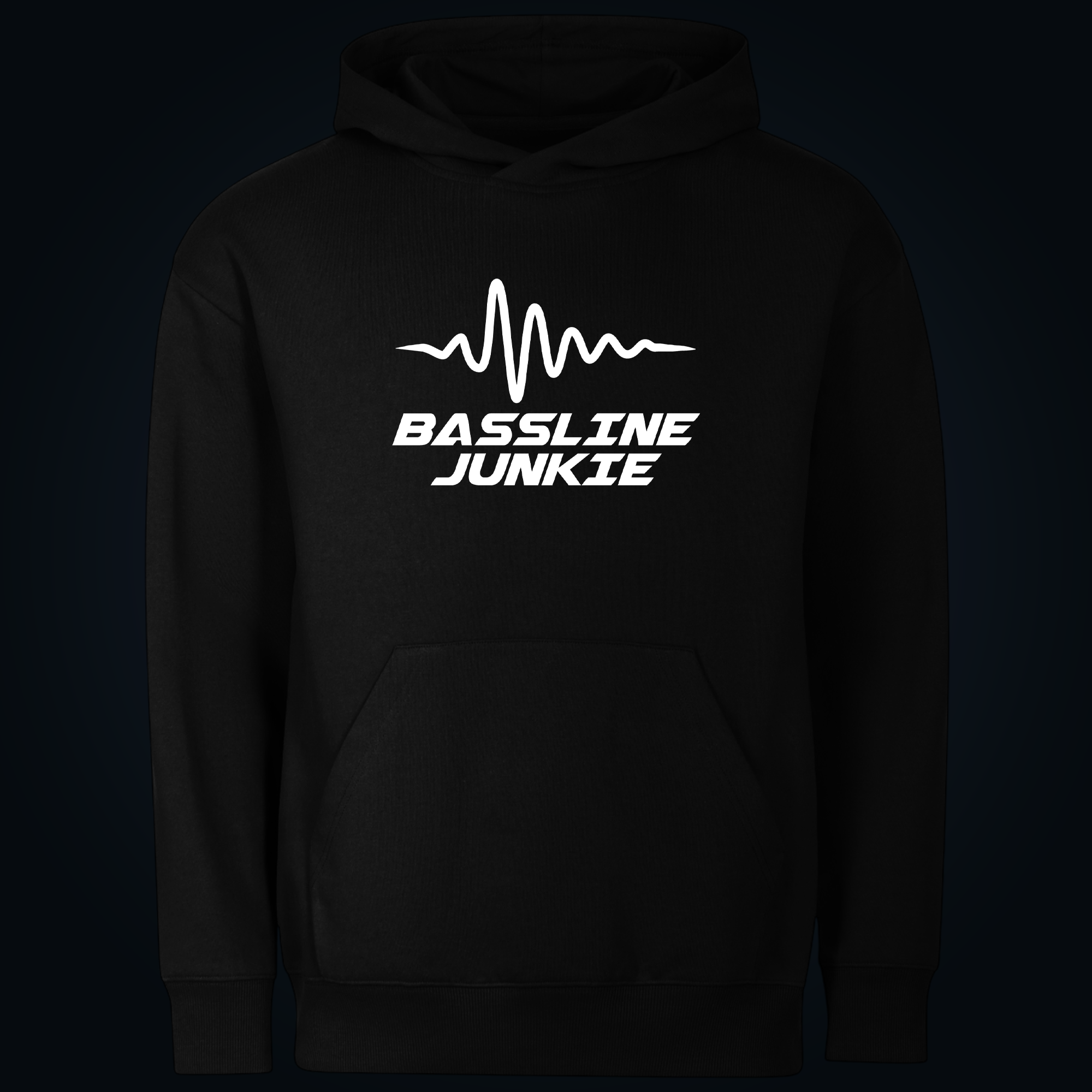 BASSLINE JUNKIE hoodie - Image 2