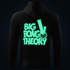Big Bong Theory zipped hoodie