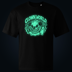 CLOWN WORLD oversized t-shirt