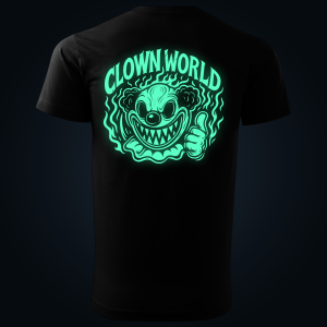 CLOWN WORLD back print