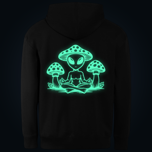 COSMIC SHAMAN hoodie back print