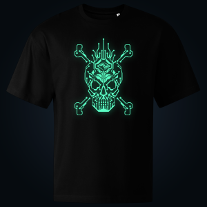 Cyber Pirate oversized t-shirt