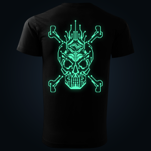 Cyber Pirate back print