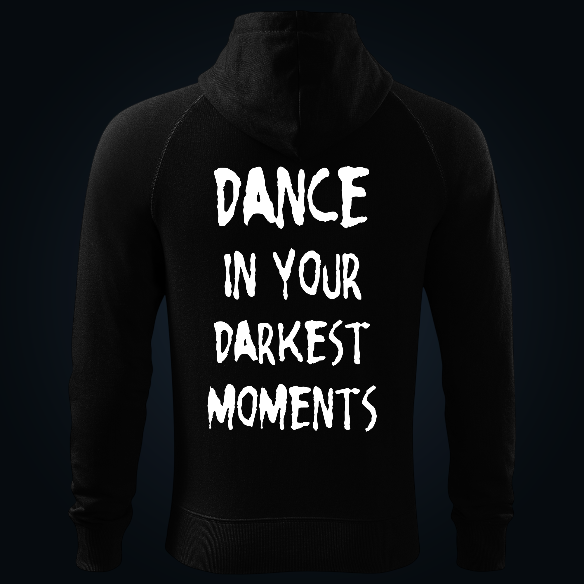 Dance In Your Darkest Moments zipped hoodie - Image 2