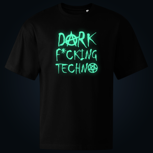 Dark F*cking Techno oversized t-shirt