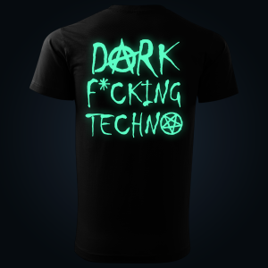 Dark Techno back print