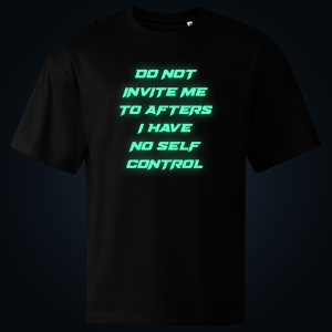 Do Not Invite Me oversized t-shirt