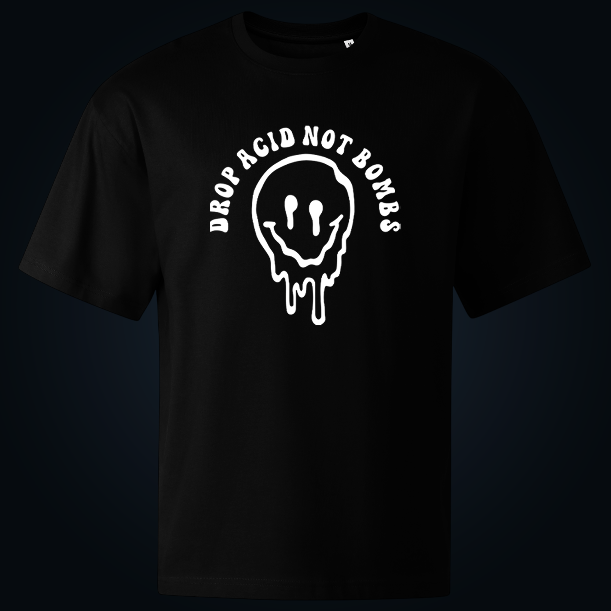 Drop Acid Not Bombs oversized t-shirt - Image 2