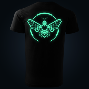 Electric Bee back print