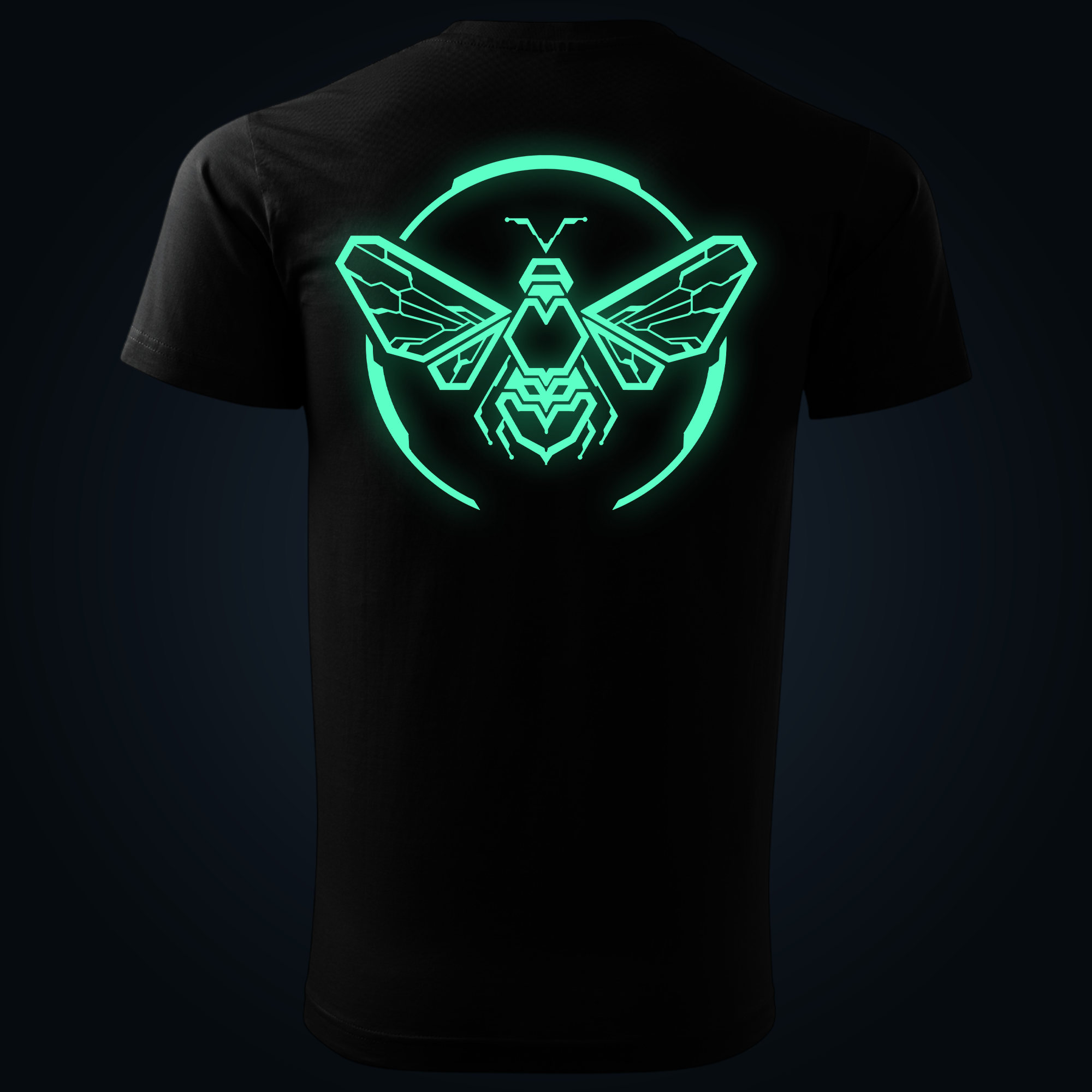 Electric Bee back print