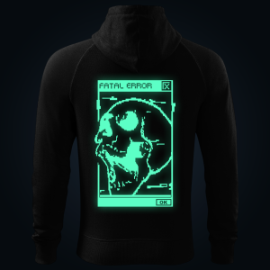 Fatal Error zipped hoodie