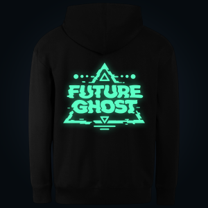 FUTURE GHOST hoodie back print