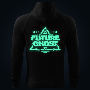 FUTURE GHOST zipped hoodie