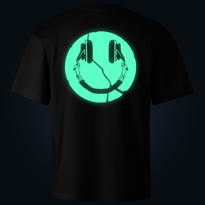 Good Vibes oversized t-shirt backprint