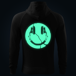 Good Vibes zipped hoodie