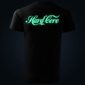 HARD CORE back print